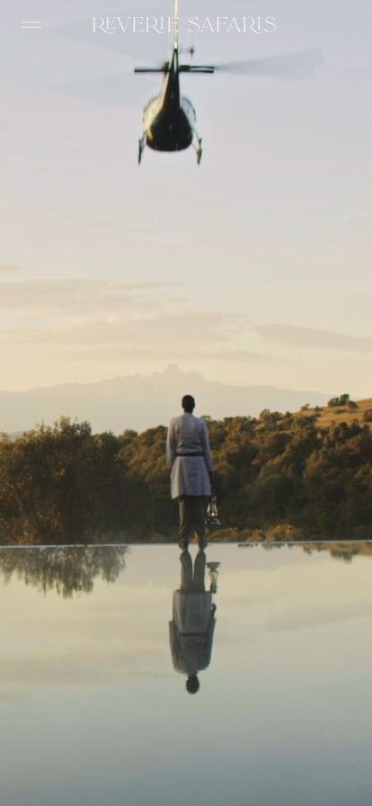 Luxury African Safaris | Reverie Safaris スマホ表示