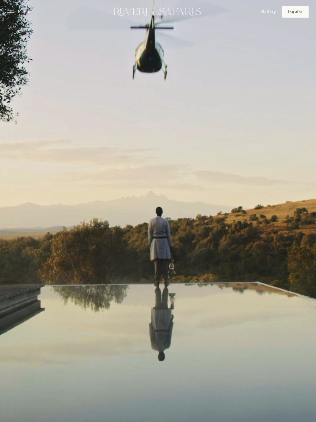 Luxury African Safaris | Reverie Safaris タブレット表示