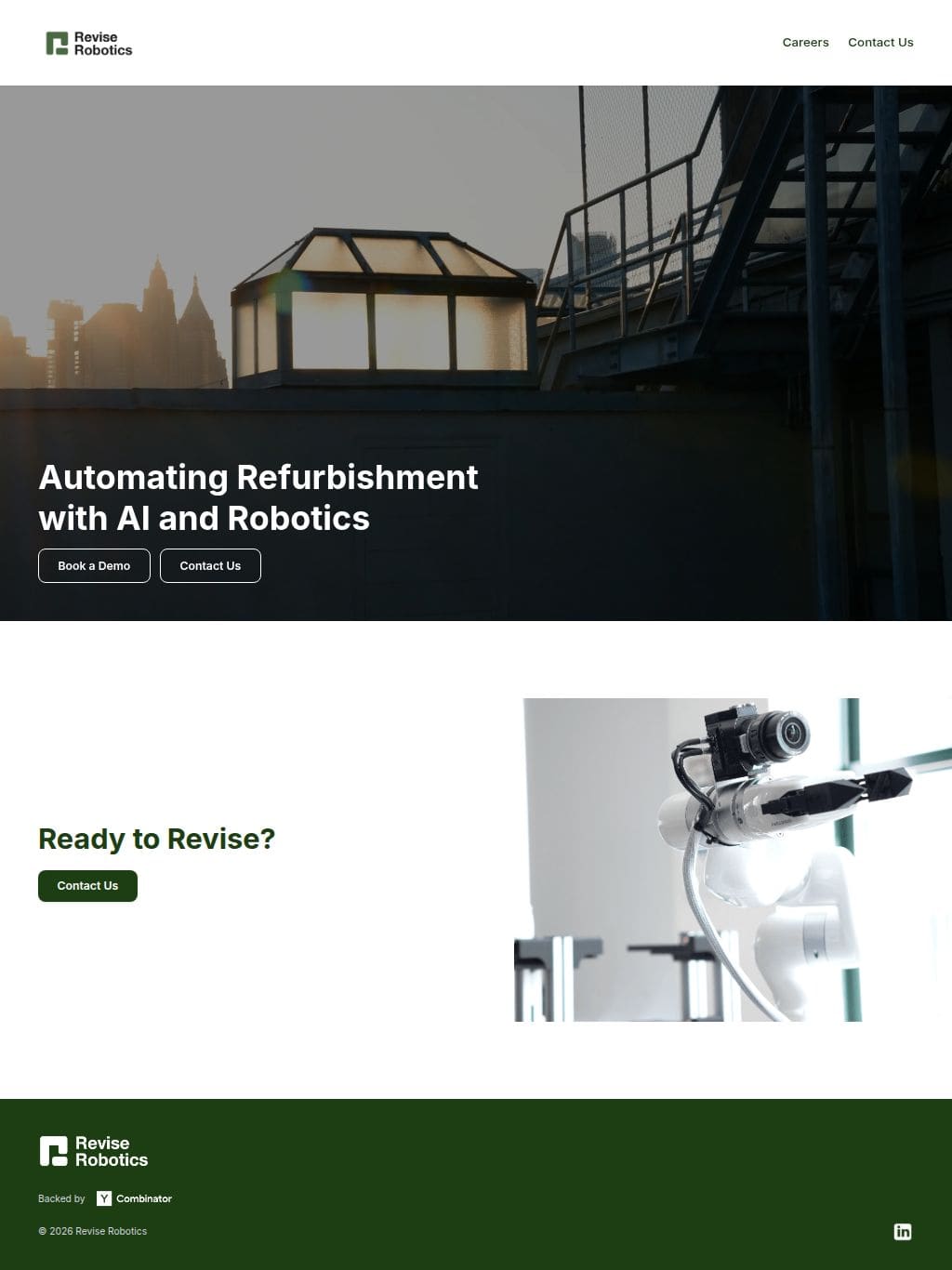 Revise Robotics タブレット表示