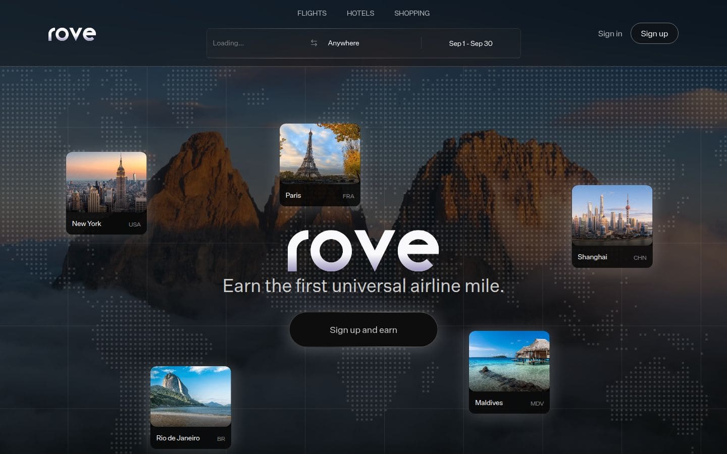 Rove PC表示