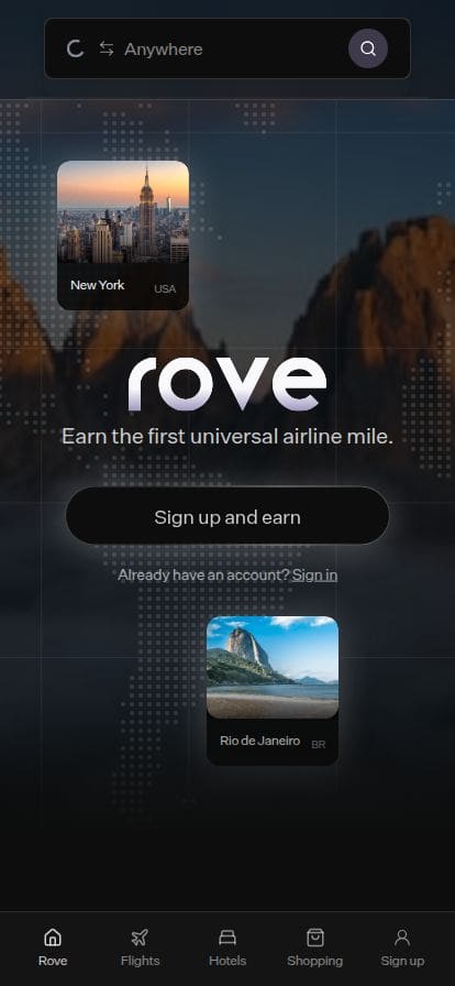 Rove スマホ表示