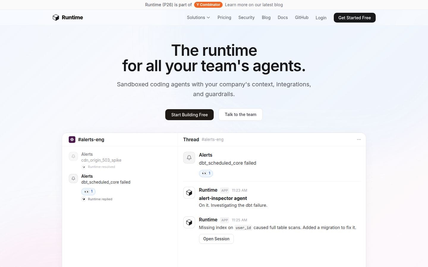 Runtime PC表示