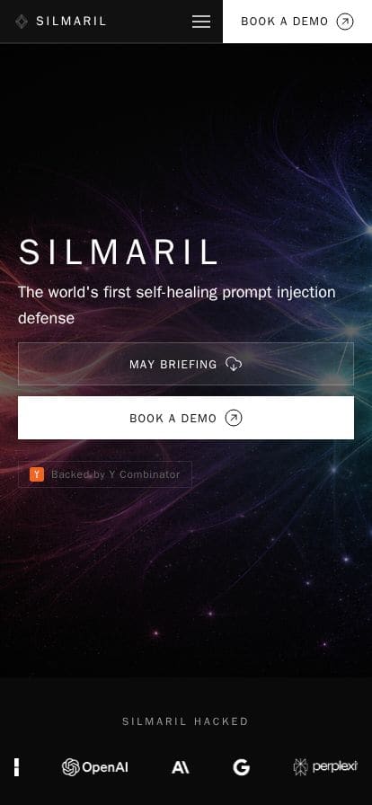 Silmaril スマホ表示