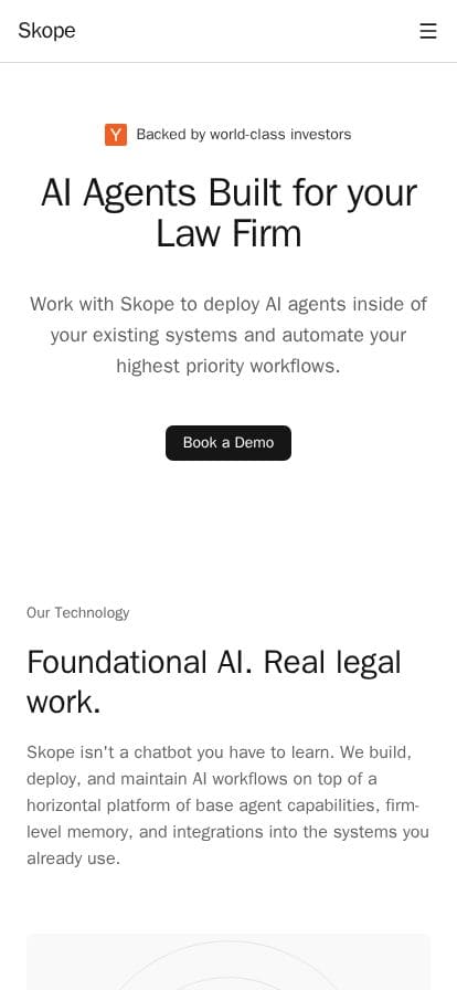 Skope スマホ表示
