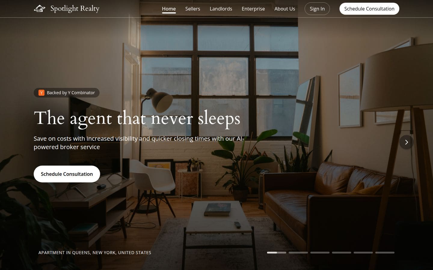 Spotlight Realty PC表示