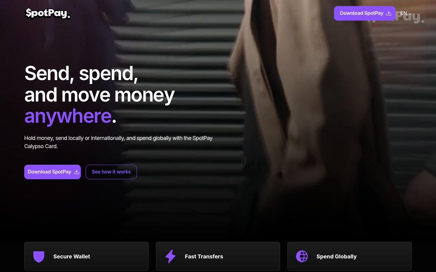 SpotPay PC表示