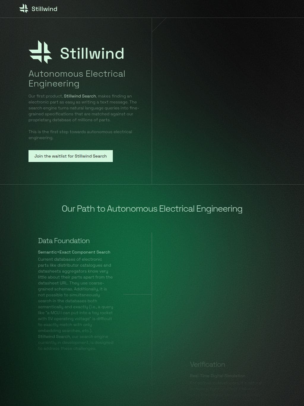 Stillwind タブレット表示