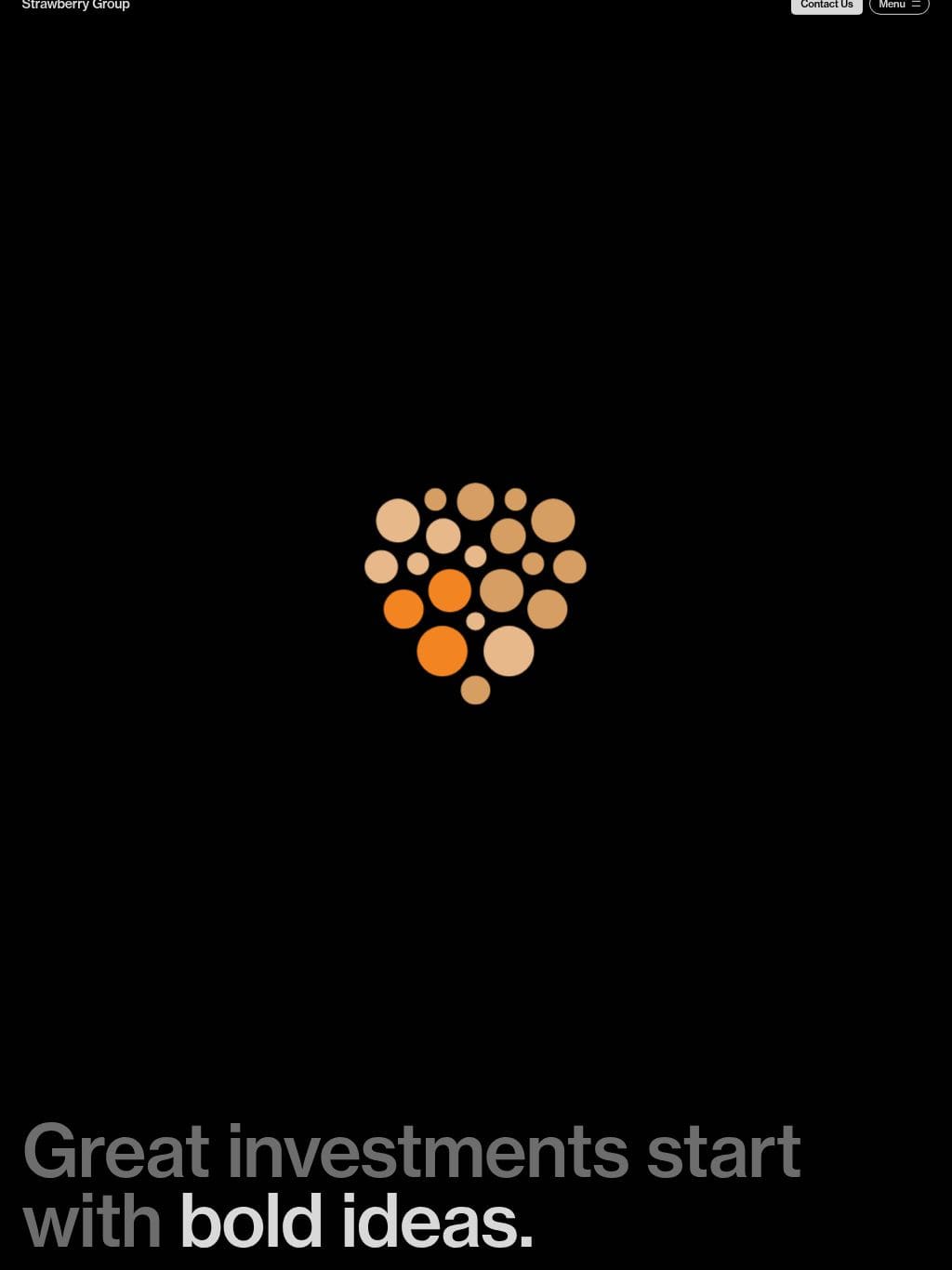 Strawberry Group | Private Investment group タブレット表示