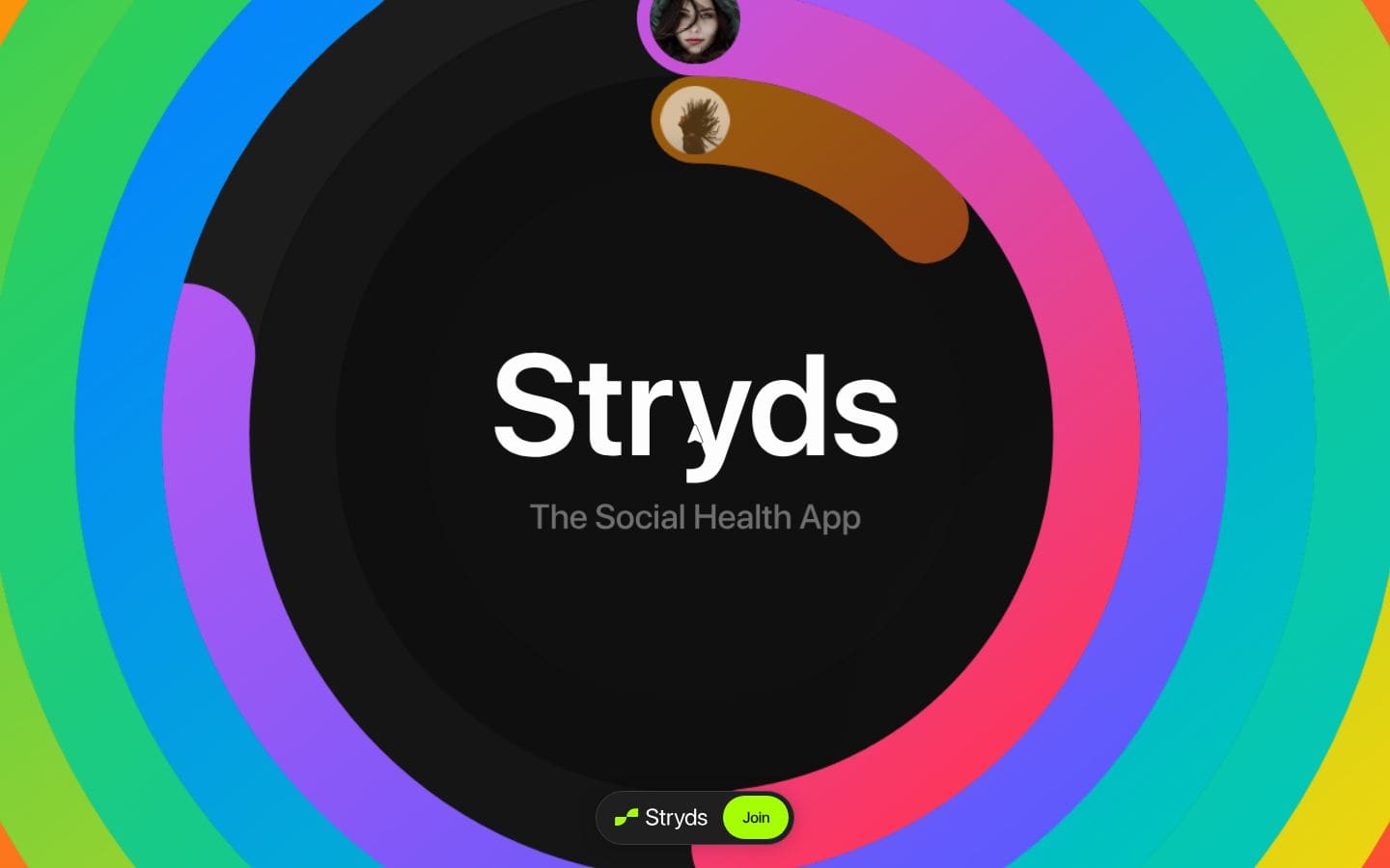Stryds PC表示