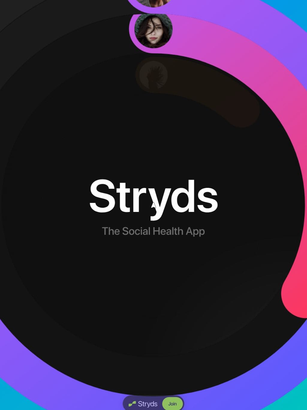 Stryds タブレット表示