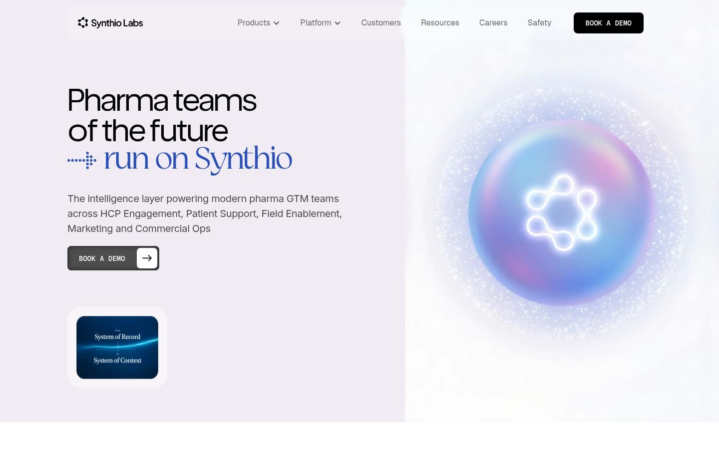 Synthio Labs PC表示