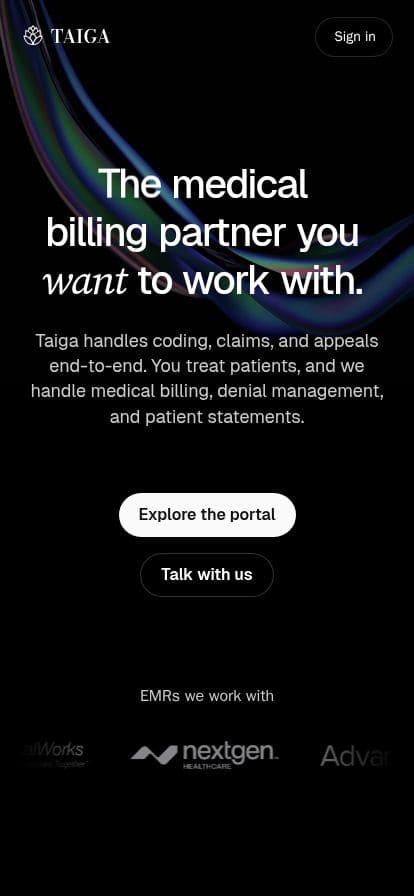 Taiga スマホ表示