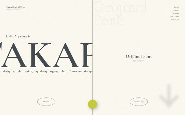 Takafumi Senda Portfolio