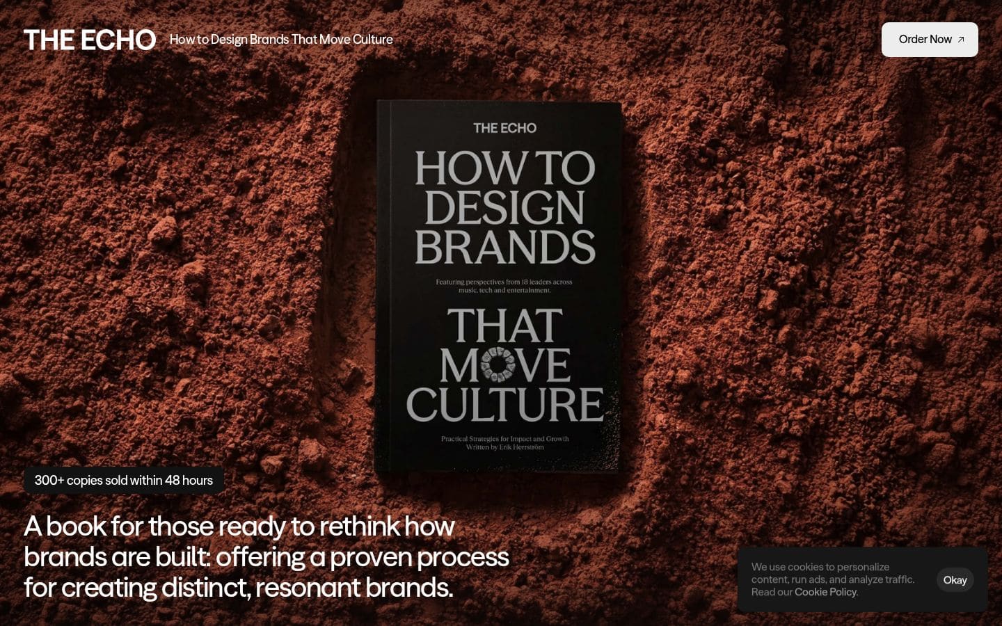 THE ECHO | How to Design Brands That Move Culture PC表示