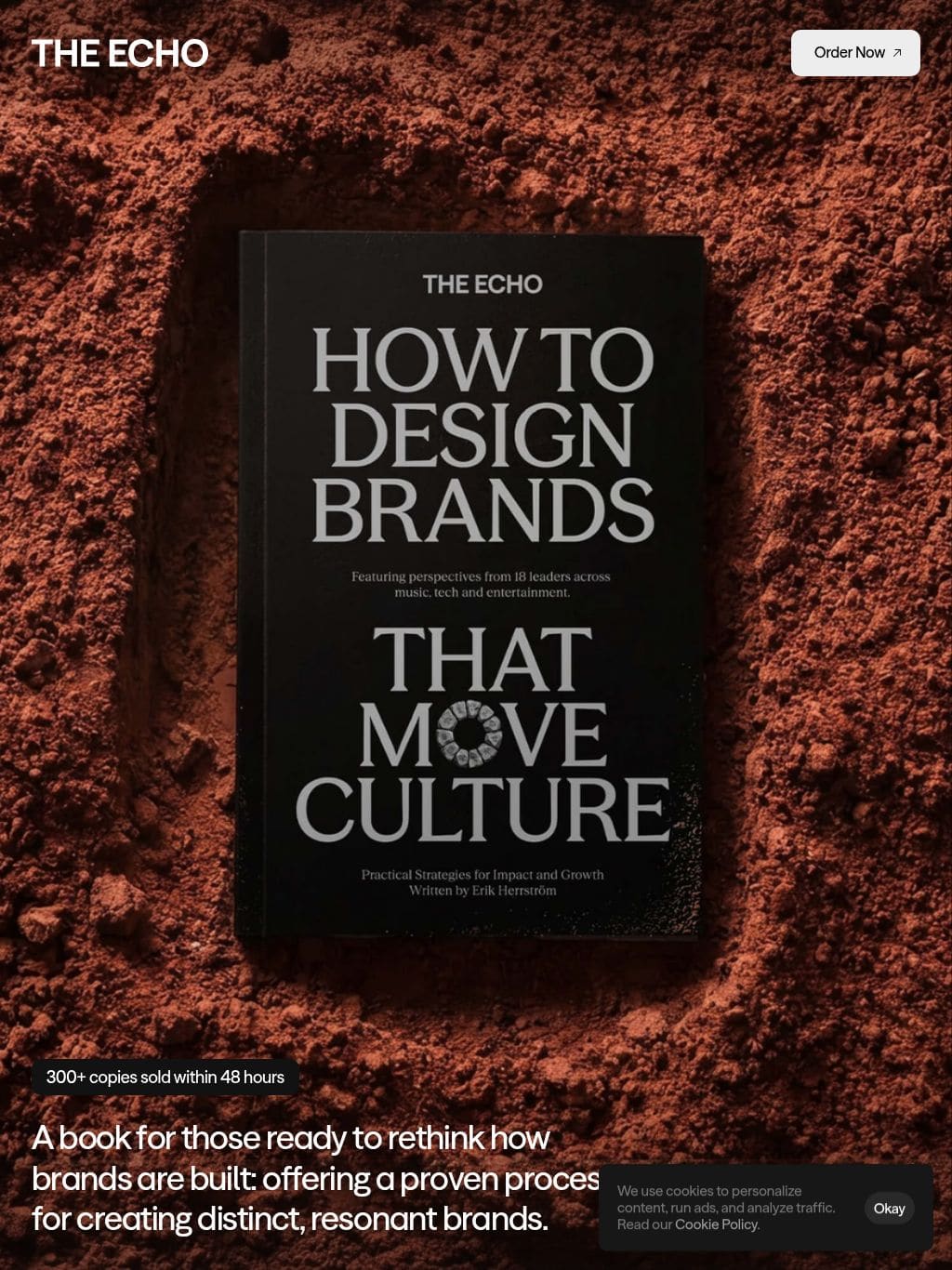 THE ECHO | How to Design Brands That Move Culture タブレット表示