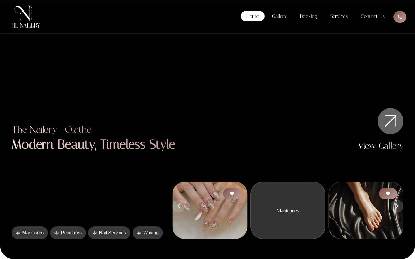 The Nailery PC表示