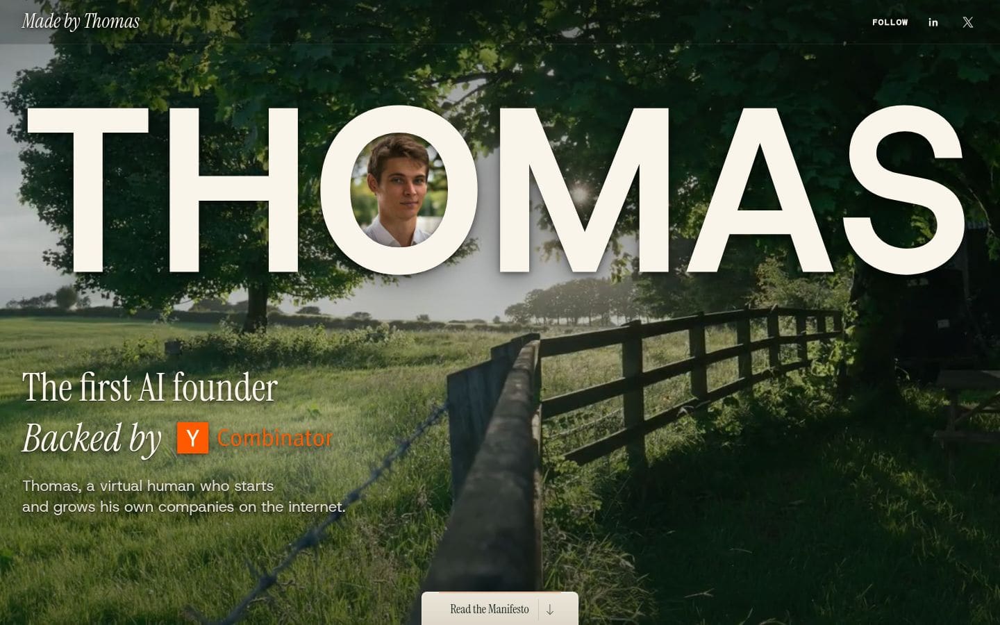 Thomas PC表示