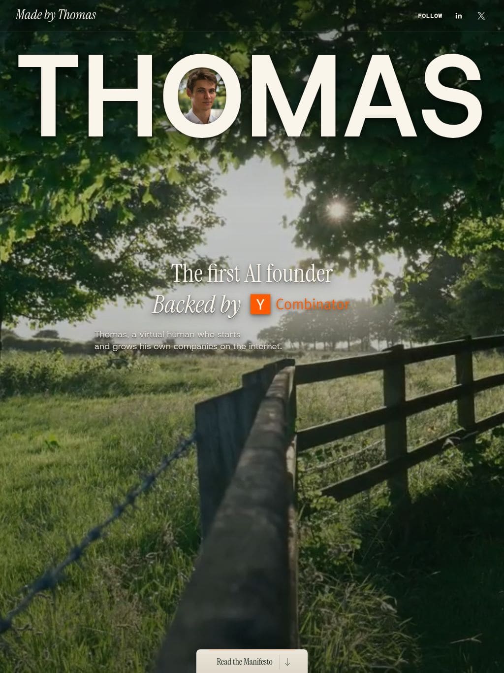 Thomas タブレット表示