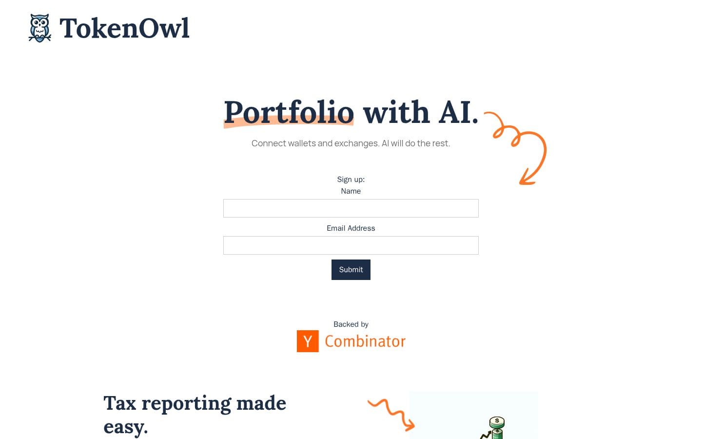 TokenOwl PC表示