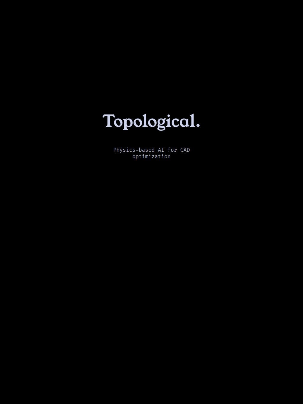 Topological タブレット表示
