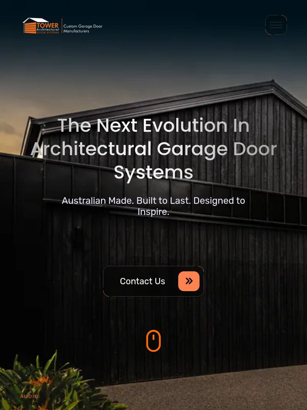 Tower Architectural Door Systems タブレット表示