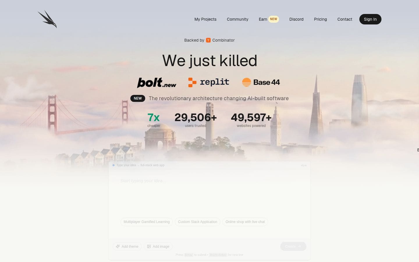 vly.ai PC表示