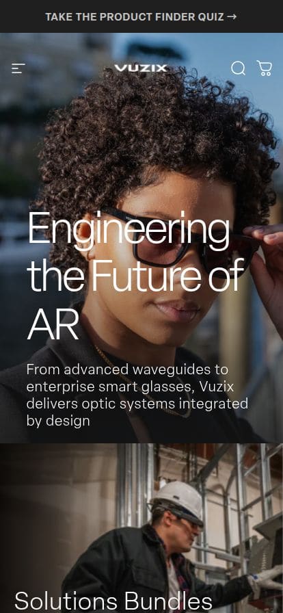 Vuzix スマホ表示