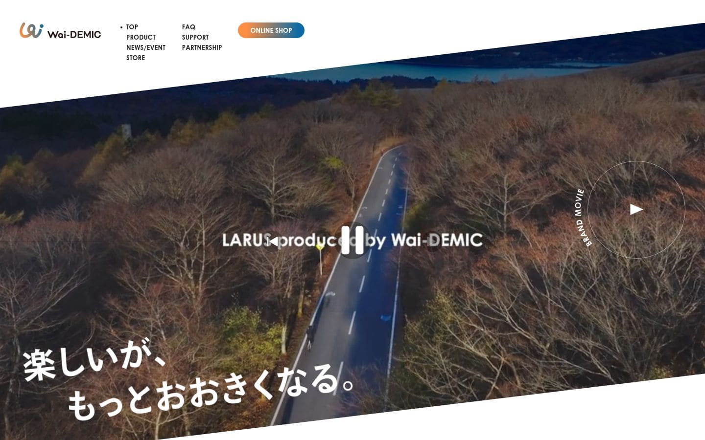 wai-demic.com PC表示