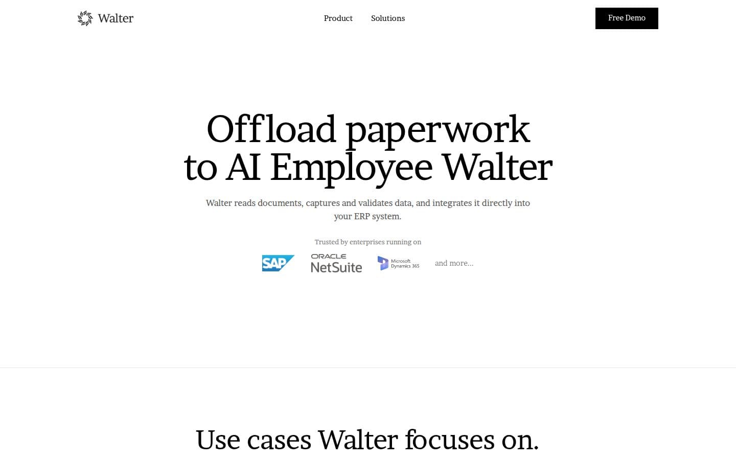 Walter PC表示