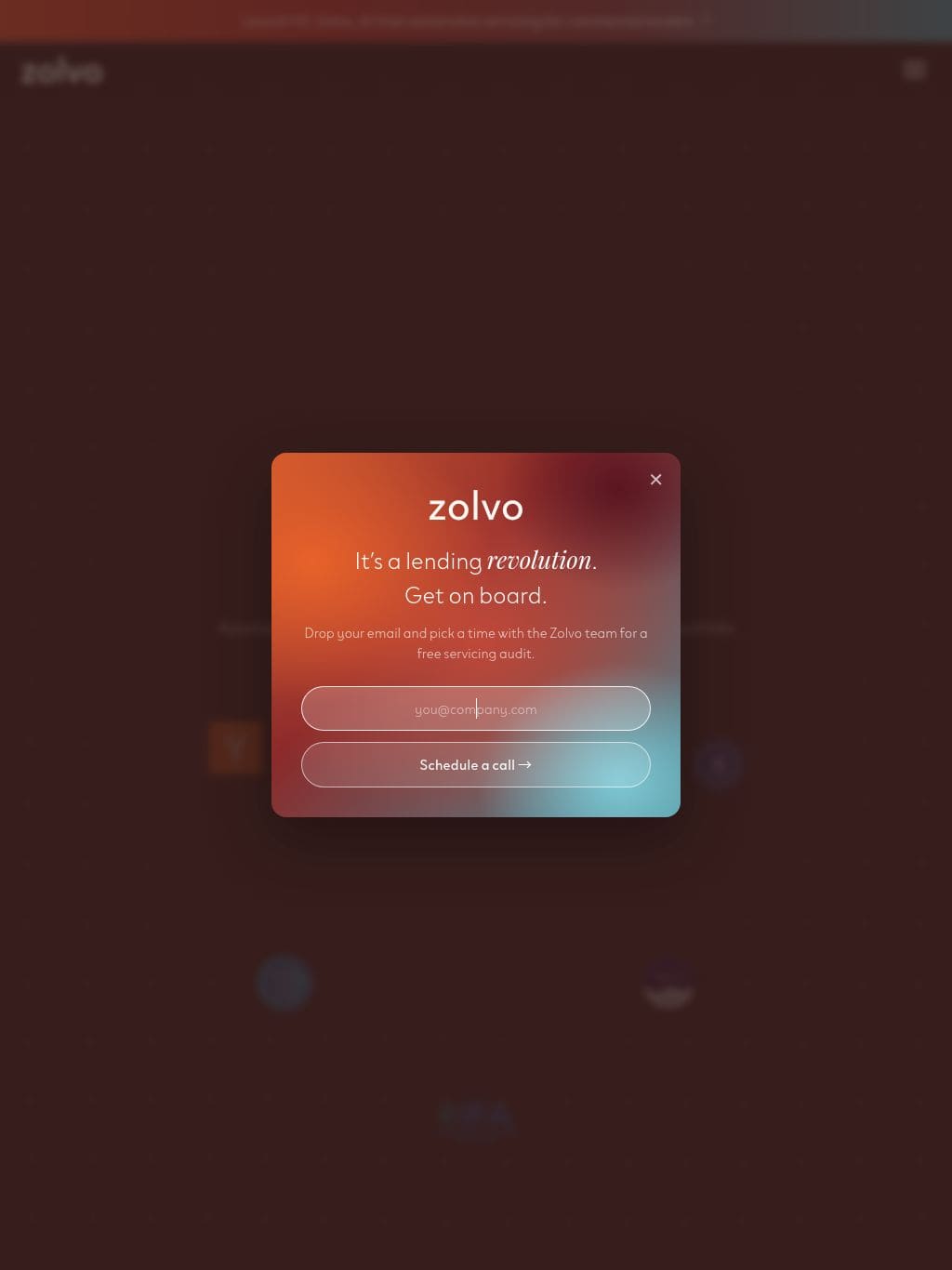 Zolvo タブレット表示